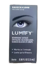 Load image into Gallery viewer, Bausch + Lomb Lumify Redness Reliever 
