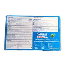 Load image into Gallery viewer, Claritin RediTabs 24 Hour Non-Drowsy Allergy Relief-10mg-60 Tablets
