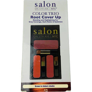 Salon On 5th Ave NYC Root Cover Up Palette Brown To Auburn Shades