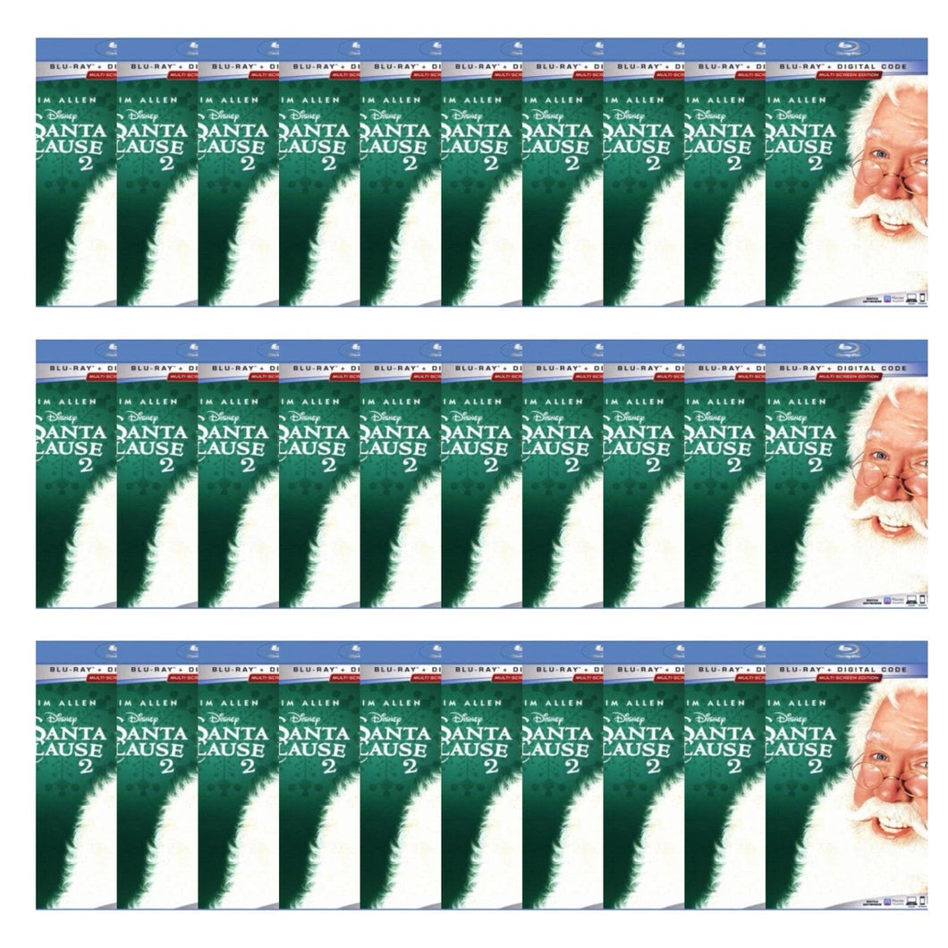 Santa Clause 2 Blu - ray Digital Lot of 30 DVD Wholesale - Happy Bargain Bin