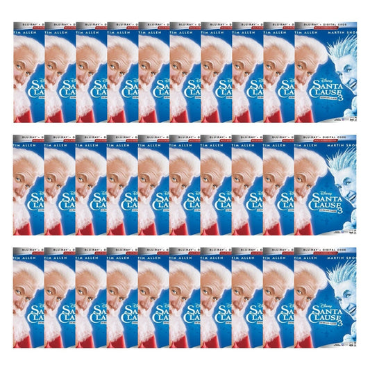 Santa Clause 3 Blu - ray Digital Disney Movie Lot of 30 DVD Wholesale - Happy Bargain Bin