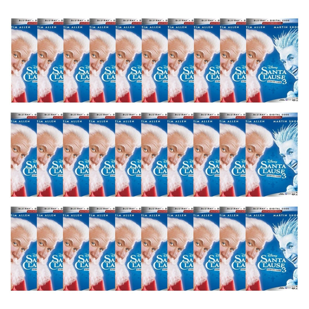 Santa Clause 3 Blu - ray Digital Disney Movie Lot of 30 DVD Wholesale - Happy Bargain Bin