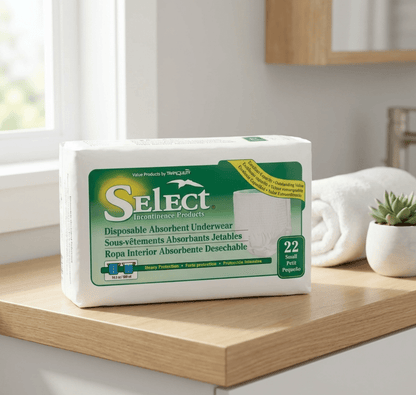 Soft, breathable material gentle on skin