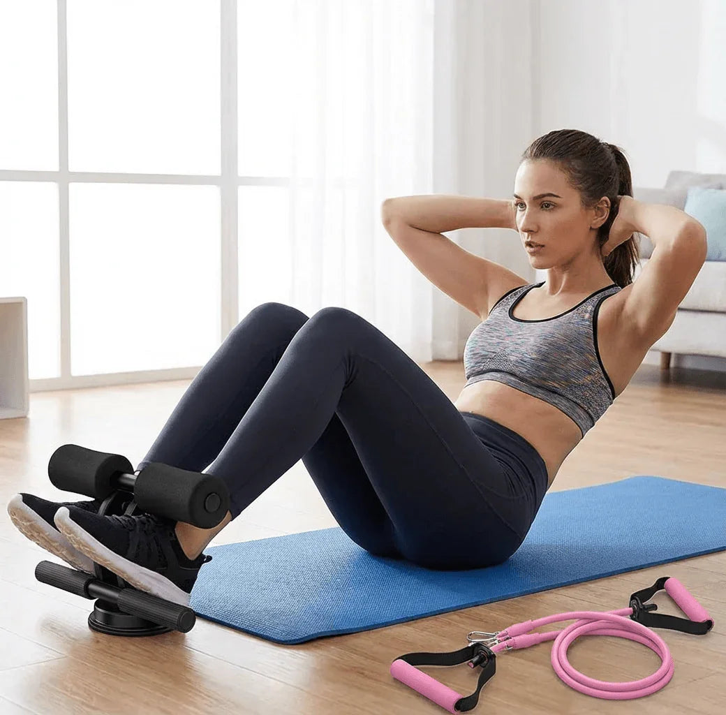 SGODDE Sit-Ups Resistance Band Exercises for Abs – Home Ab Workout - Happy Bargain Bin