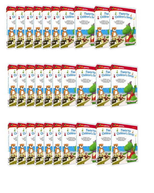 Baby Genius: Favorite Children's Songs DVD | Lots of 30 - Happy Bargain Bin