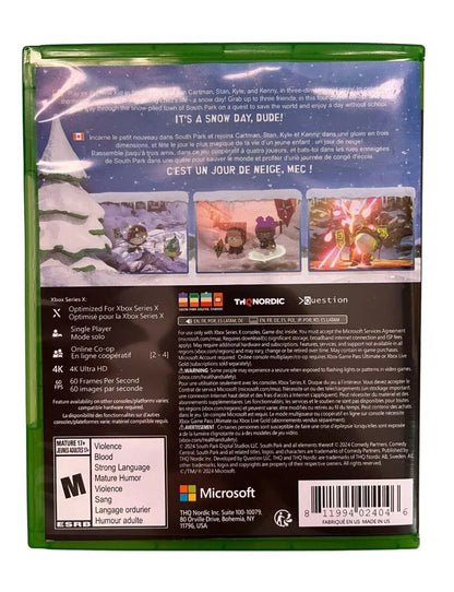 The game features the same outrageous humor and animation style fans love