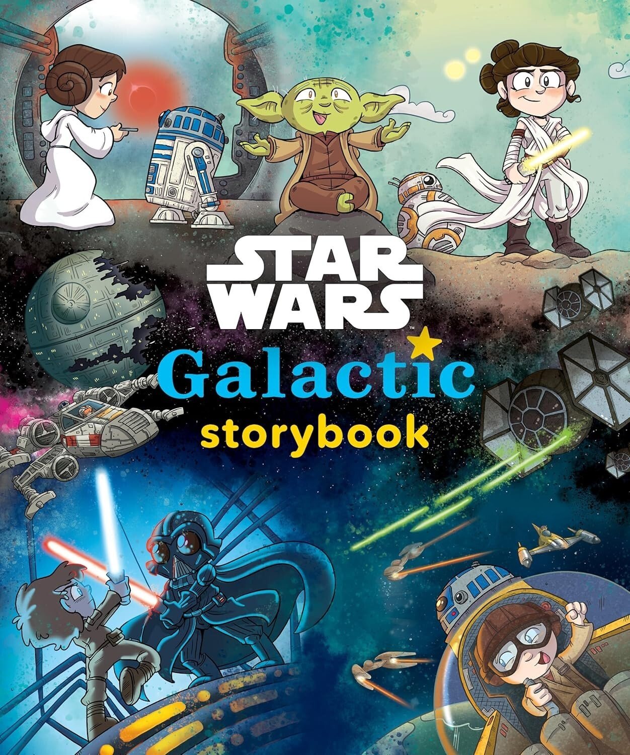 Star Wars Galactic Storybook, (Hardcover) Wholesale lot of 10 - Happy Bargain Bin