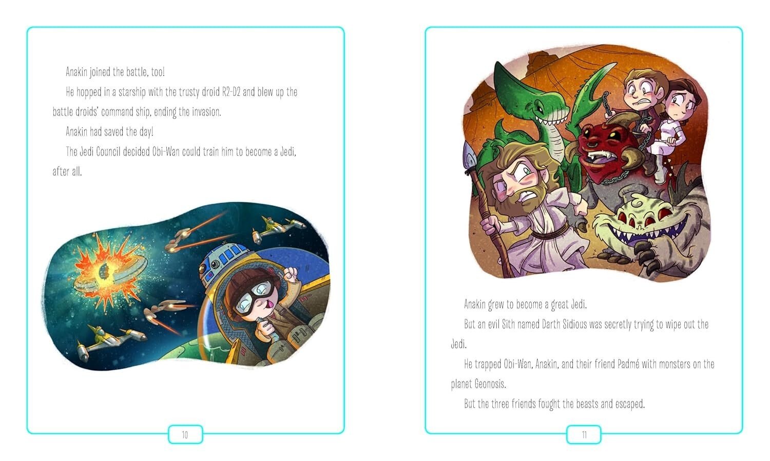 Star Wars Galactic Storybook, (Hardcover) Wholesale lot of 10 - Happy Bargain Bin