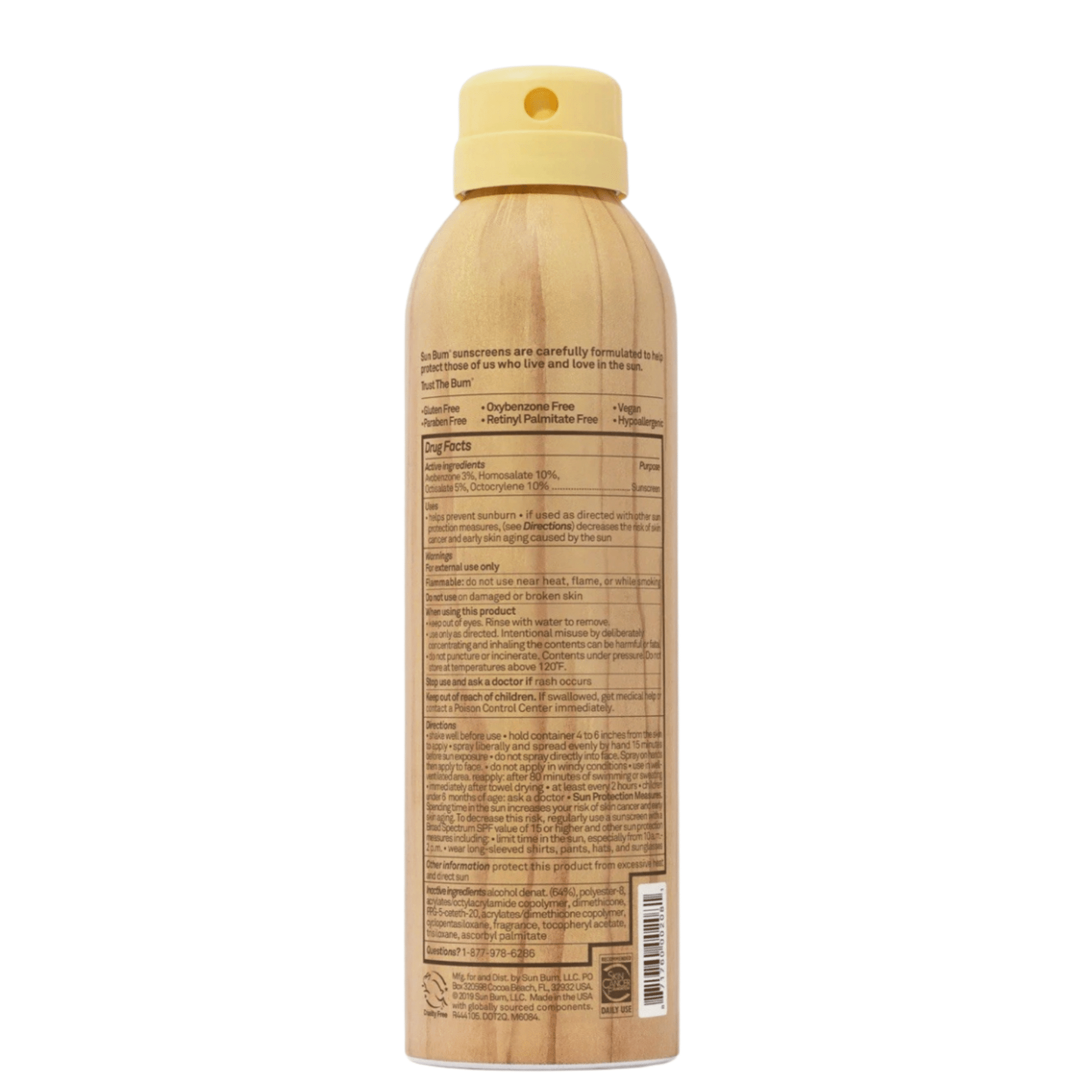 Lightweight, dry-touch spray