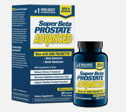 Super Beta Prostate Advanced Supplement, 60 CT - Happy Bargain Bin
