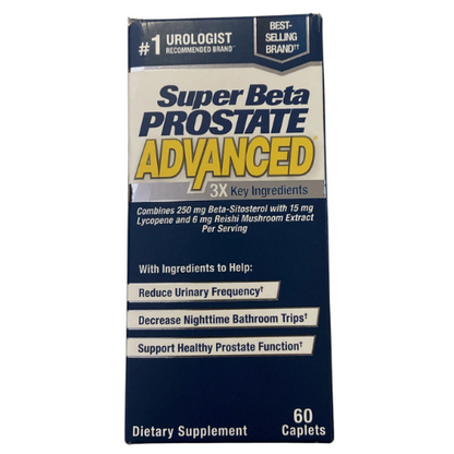 Super Beta Prostate Advanced Supplement, 60 CT