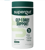 Supergut GLP-1 Daily Support Prebiotic Fiber Powder - Unflavored - 20 Servings