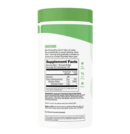 Supergut GLP - 1 Daily Support Prebiotic Fiber Powder - Watermelon Lime - Happy Bargain Bin