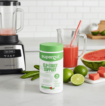 Easy-mix powder for smoothies, shakes, or daily wellness routines