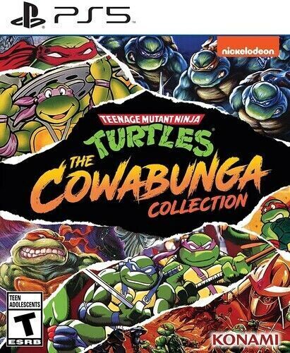 Teenage Mutant Ninja Turtles: The Cowabunga Collection - Sony PlayStation 5 - Used - Happy Bargain Bin