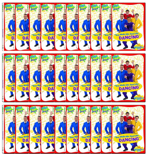 The Wiggles: You Make Me Feel Like Dancing DVD Lot of 30 Wholesale - Happy Bargain Bin