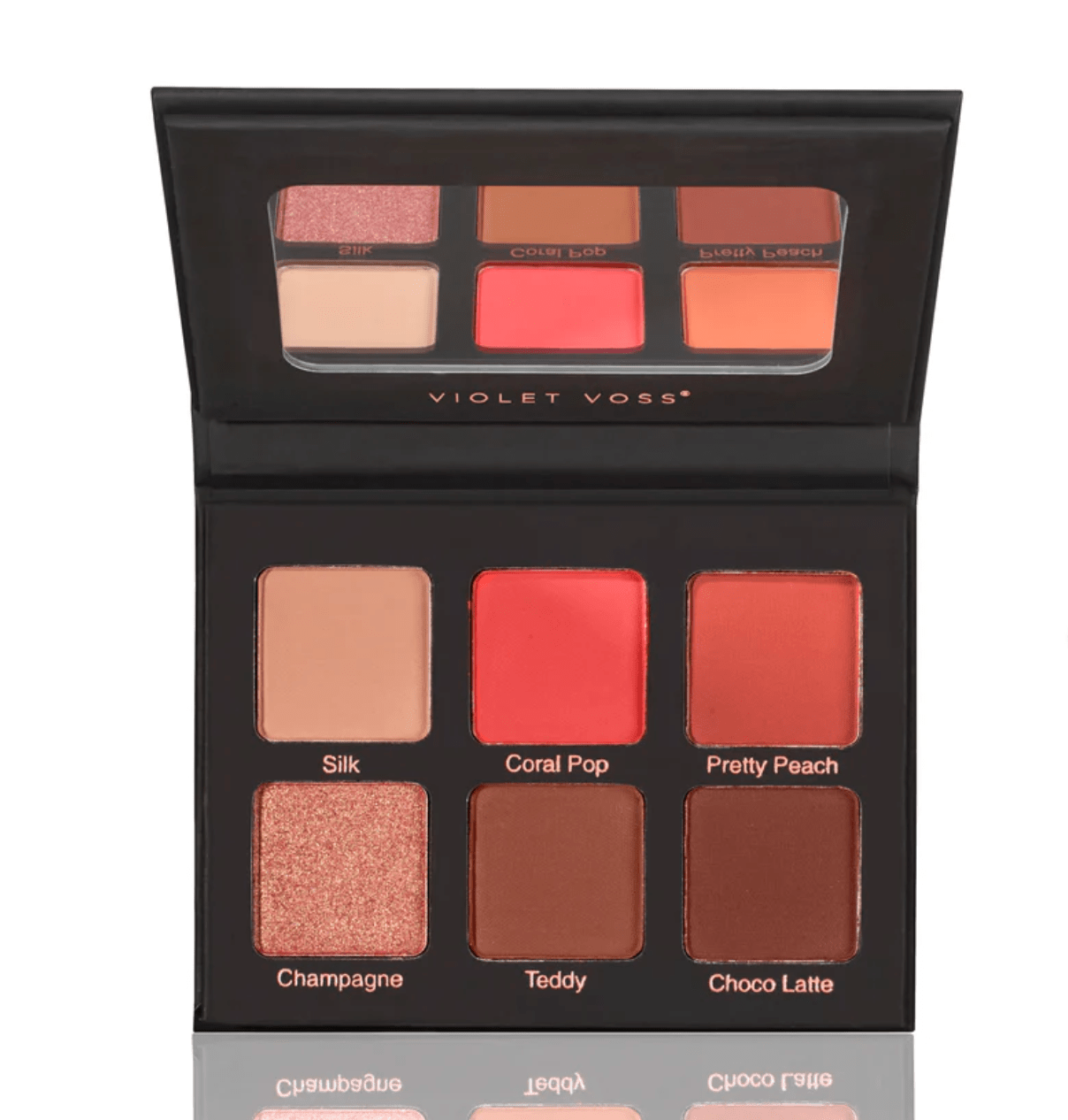Violet Voss Mini Eyeshadow Eye Makeup Palette – Coral Pop