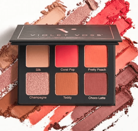 Violet Voss Palette | Coral Pop Mini EyeShadow Palette and Pressed Pigment - Happy Bargain Bin