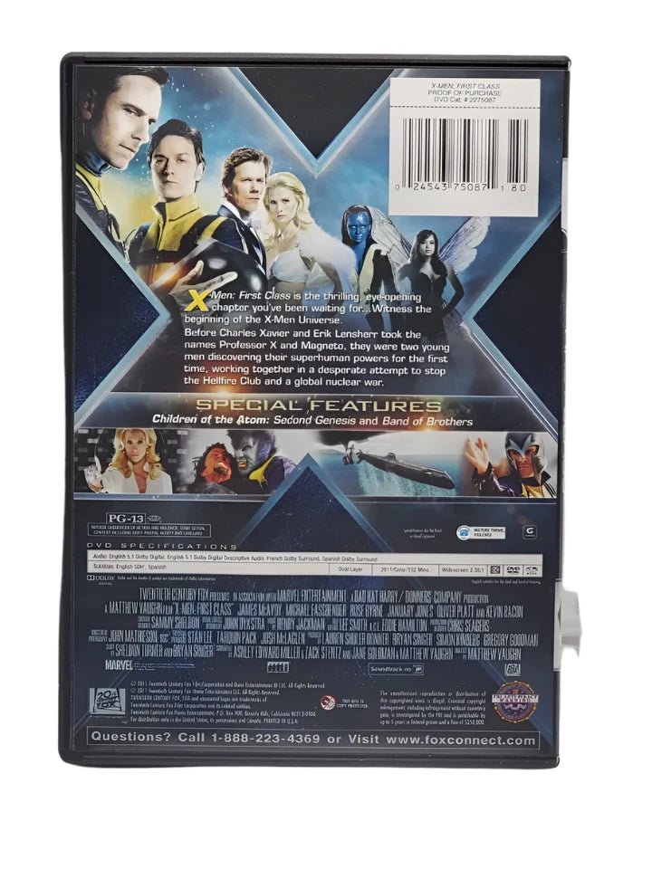 X - Men: First Class DVD 2011 - Happy Bargain Bin