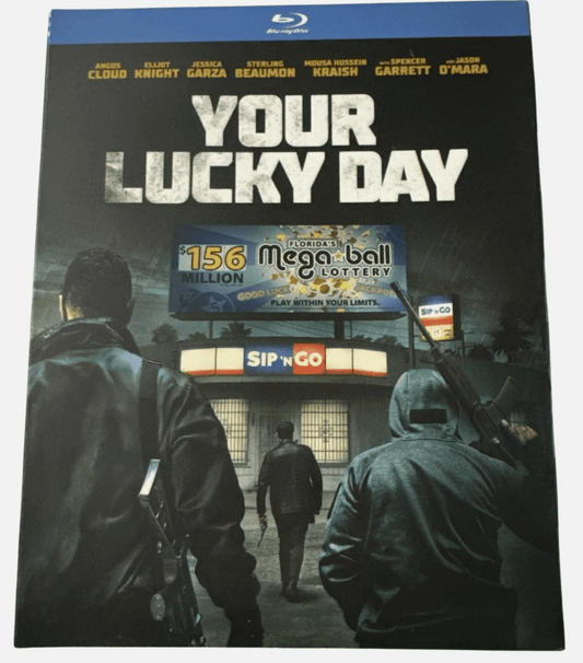 Your Lucky Day Blu - ray 2024 Thriller Action Movie Angus Cloud New Sealed - Happy Bargain Bin