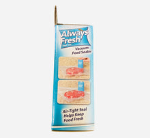 Load image into Gallery viewer, Save money &amp; food with Always Fresh Seal Vac that quickly removes air, sealing in freshness. 
