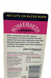 Somersets Women's Sensitive Shaving Oil