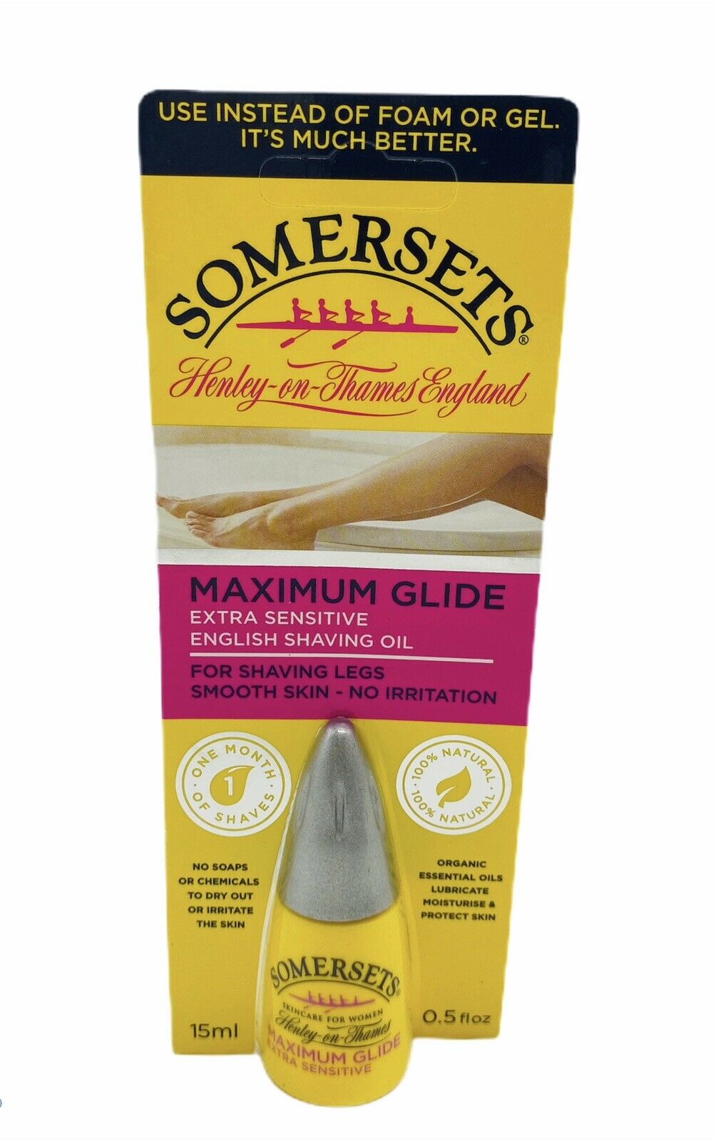 Somersets Women's Sensitive Shaving Oil