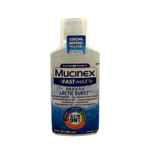 Load image into Gallery viewer, Mucinex Maximum Strength Fast-Max Cold &amp; Flu Arctic Burst All In One 
