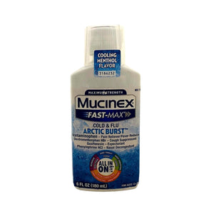 Mucinex Maximum Strength Fast-Max Cold & Flu Arctic Burst All In One 