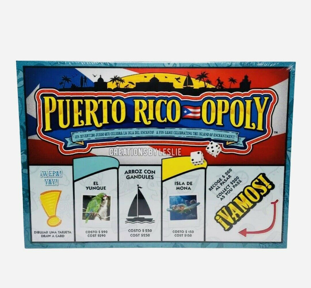Puerto Rico Opoly Monopoly Board Game NEW Factory Sealed Fast Shipping