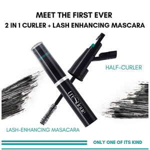 A unique all-in-one mascara that enhances lashes for a lengthening, curving, & volumizing