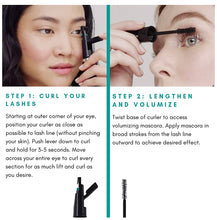 Load image into Gallery viewer, A unique all-in-one mascara that enhances lashes for a lengthening, curving, &amp; volumizing
