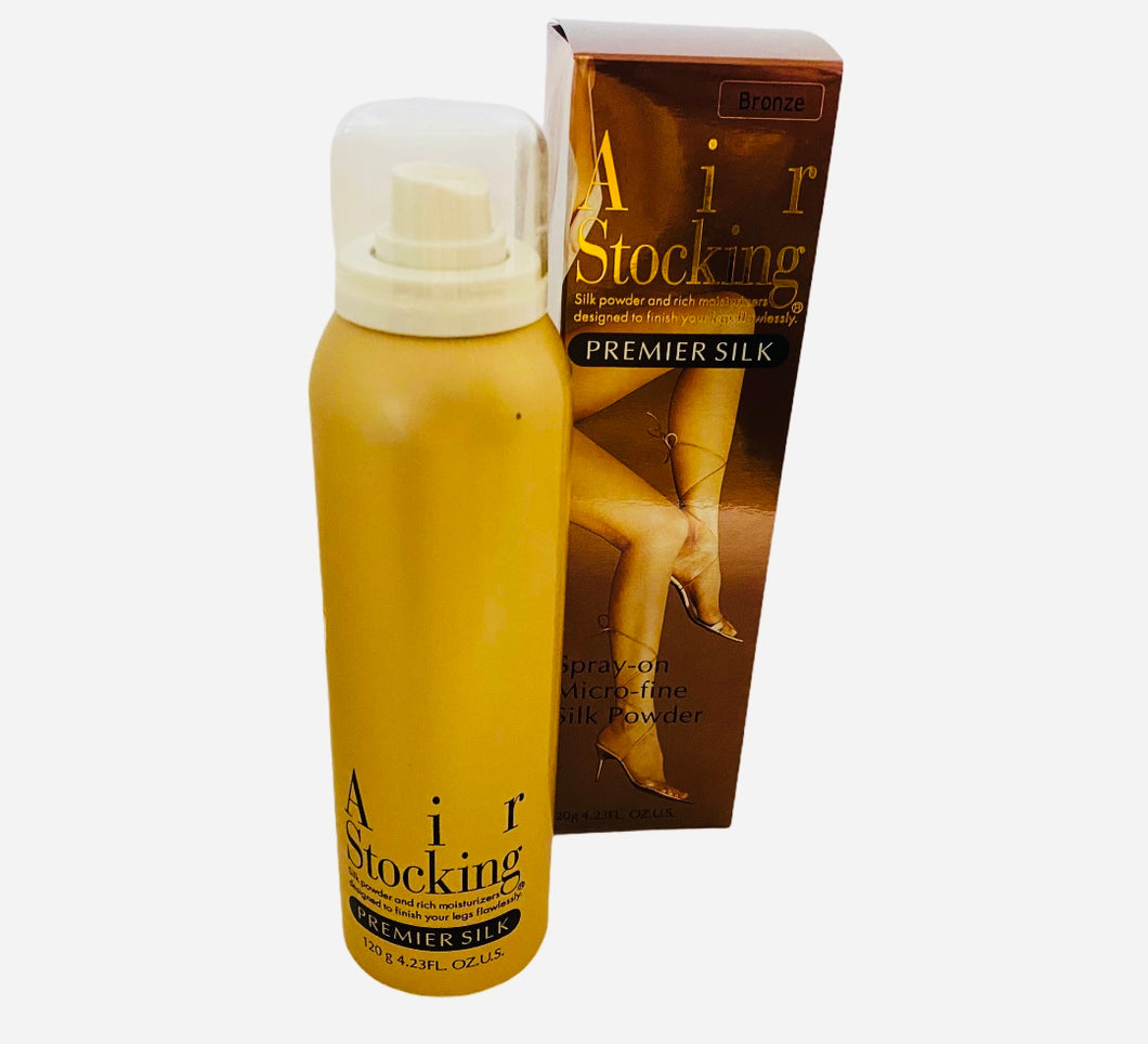 AirStocking Premier Silk Bronze Spray on Pantyhose Smooth Flawless  