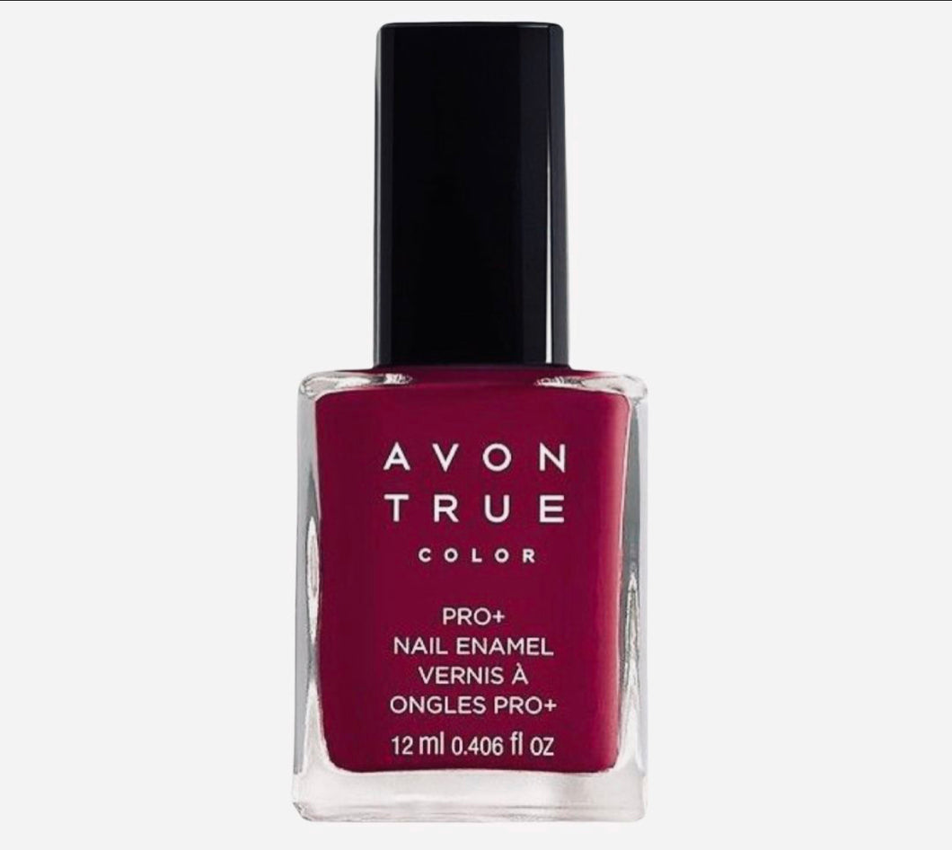 Avon True Color Pro Nail Enamel Cherry Jubilee