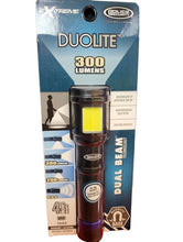Load image into Gallery viewer, Police Security Flashlight Dual Beam Multi - Purpose 300 Lumen - Happy Bargain Bin
