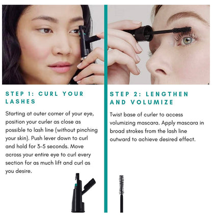 Trestique Eyelashes Curler And Mascara Good Vibes - Happy Bargain Bin
