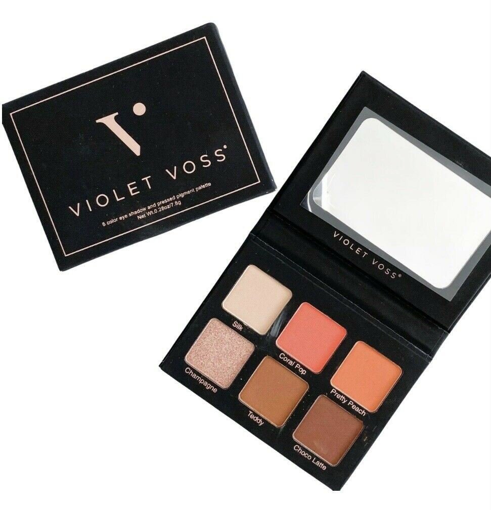 Violet Voss Palette | Coral Pop Mini EyeShadow Palette and Pressed Pigment - Happy Bargain Bin