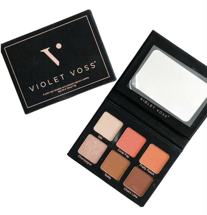 Violet Voss Palette | Coral Pop Mini EyeShadow Palette and Pressed Pigment - Happy Bargain Bin